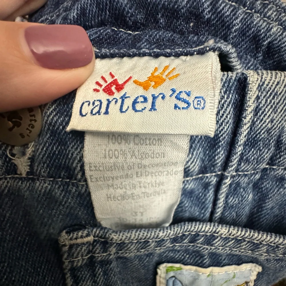 Vintage Overalls Carters Size 3T - Picture 8 of 10
